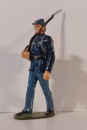 Marx Warriors of the World Joe Bates Union Soldier, Vintage, Figure only