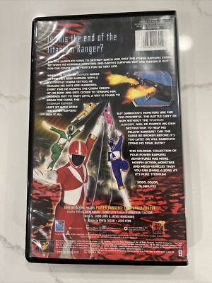 Power Rangers Lightspeed Rescue Titanium Ranger Curse of the Cobra