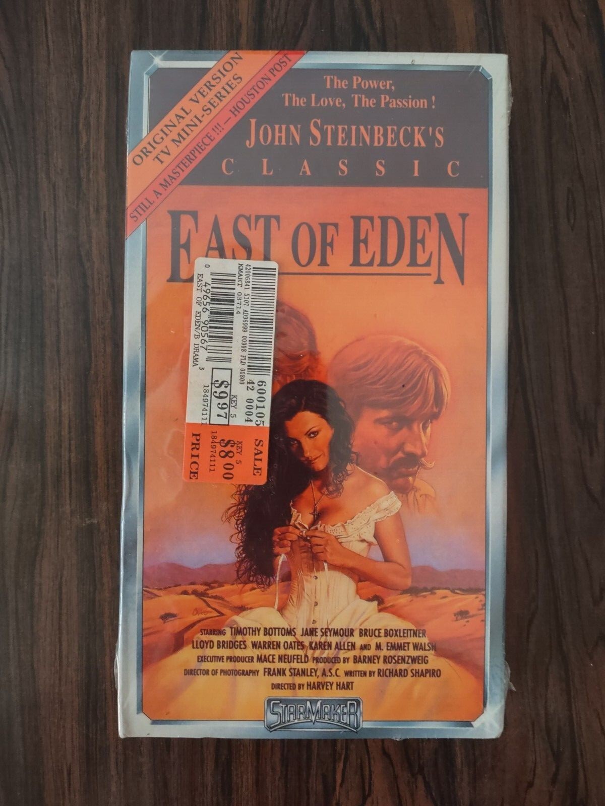 East of Eden Sealed VHS eBay