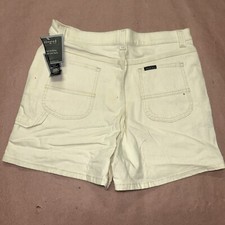 Vintage 1990  s Rivited By Lee Khaki Stretch Shorts, Deadstock Size 16