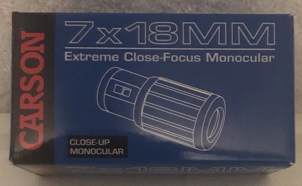 Carson Optical-Close-Up 7x18MM Tactical Monocular w/ Lanyard & Carry Case *NEW* - Image 2 of 4