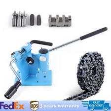 Chainsaw Saw Chain Bench Breaker Spinner Combo Professional Repair Tool Kits NEW