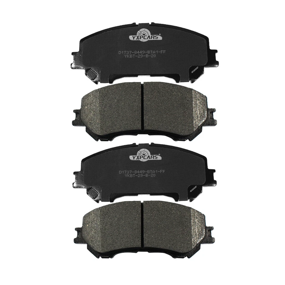 Pastilhas de freio dianteiras e traseiras de cerâmica para Nissan Rogue Sport Qashqai 2017 2018 - 2022 - Imagem 2 de 4