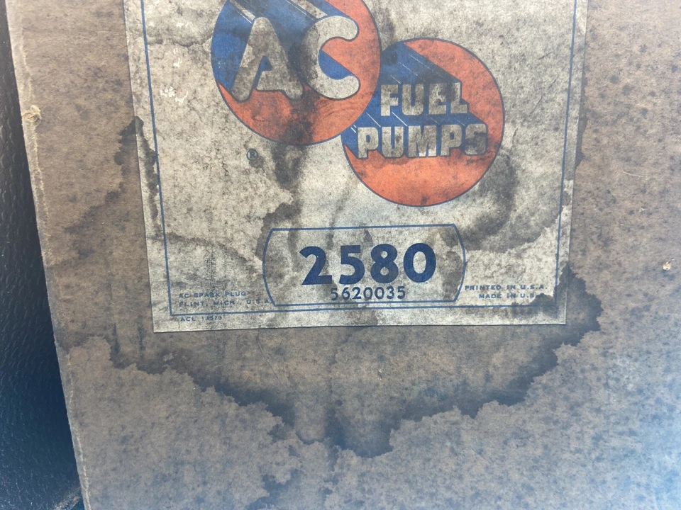 AC 2580 5620035 Fuel Pump - 9134 Stamp Fits Some 1932-49 International Harvester - Image 2 of 4