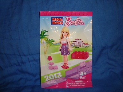 Mega Bloks 2013 Barbie Exclusive Figurine NIP