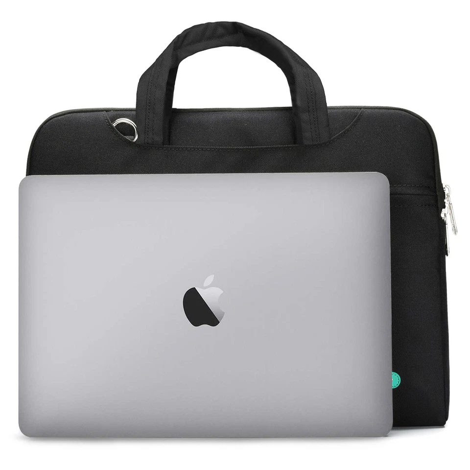 Laptop Bag Waterproof Zipper Multi Pocket Messenger Bag fr Macbook Air/Pro M1/M2 - Image 3 of 4