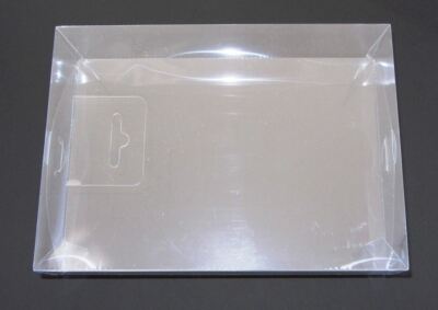 100 Stück Geschenk Boxen transparent 110x80mm Kunststoff Schachtel Kisten