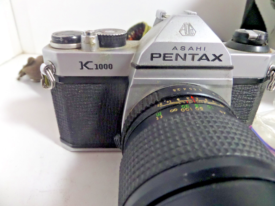 Pentax K1000 lenses and bag 35mm camera vintage eBay