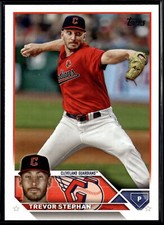 2023 Topps Update #US272 Trevor Stephan Cleveland Guardians