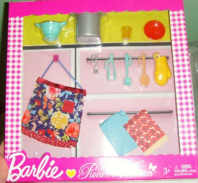 barbie pioneer woman kitchen playset