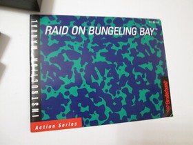 Raid on Bungeling Bay Nintendo NES 5 Screw Cartridge and Manual Tested CLEAN