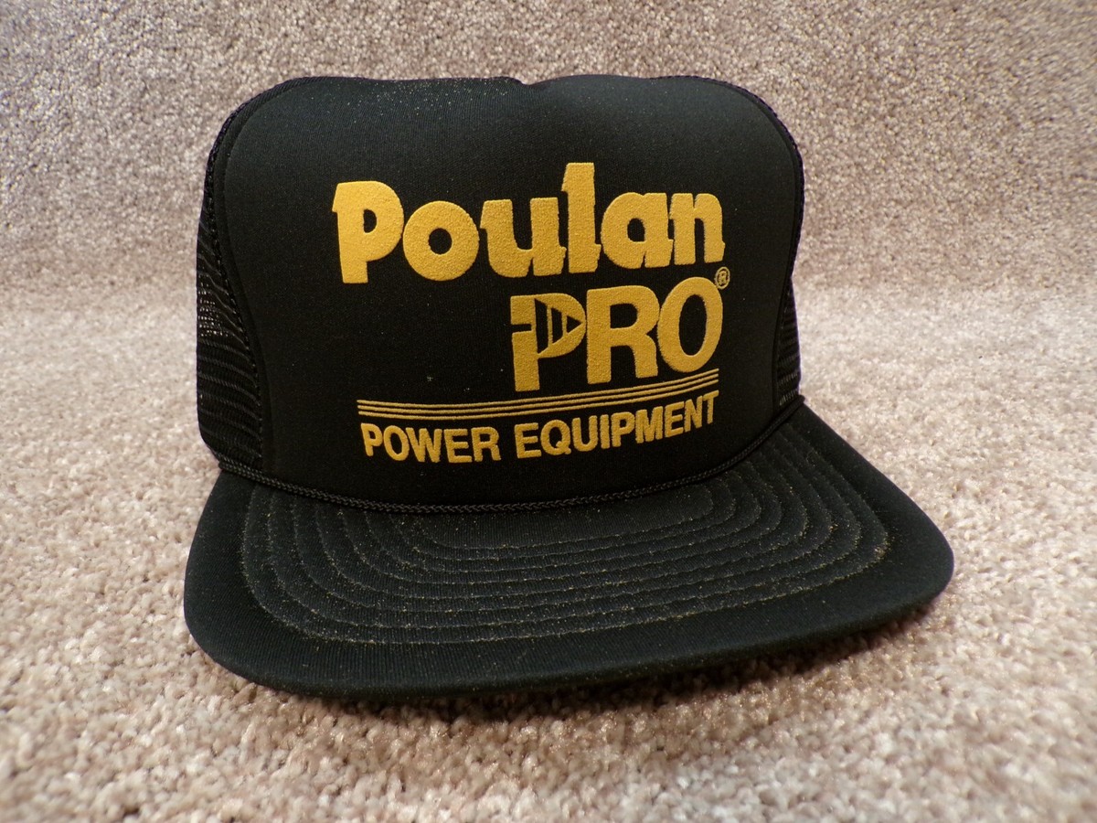 Vtg NOS Poulan Pro Power Equipment  SnapBack Cap Trucker Hat