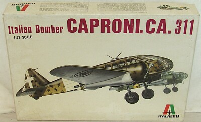 Italeri Italian Bomber Caproni. CA. 311 #113 1:72 Scale Open Box - NOS