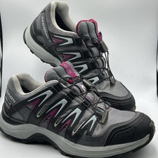Salomon XA Comp 7 Gray Black Pink Hiking Shoe...