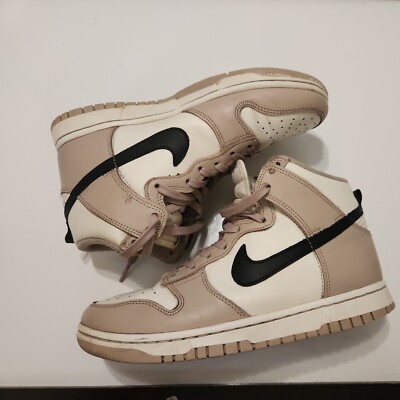 white oatmeal dunk high