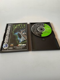 Alien Trilogy  Sega Saturn game complete with manual good condition.
