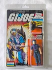 GI Joe ARAH Series 4 1985 Cobra Tele-Vipers v1 w/ Unpunched Uncut Full Card Back