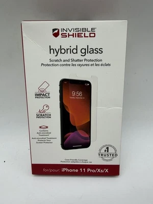 Invisible Shield, Hybrid Glass Protector for Apple iPhone 11 Pro/ Xs/ X - Image 1 of 4