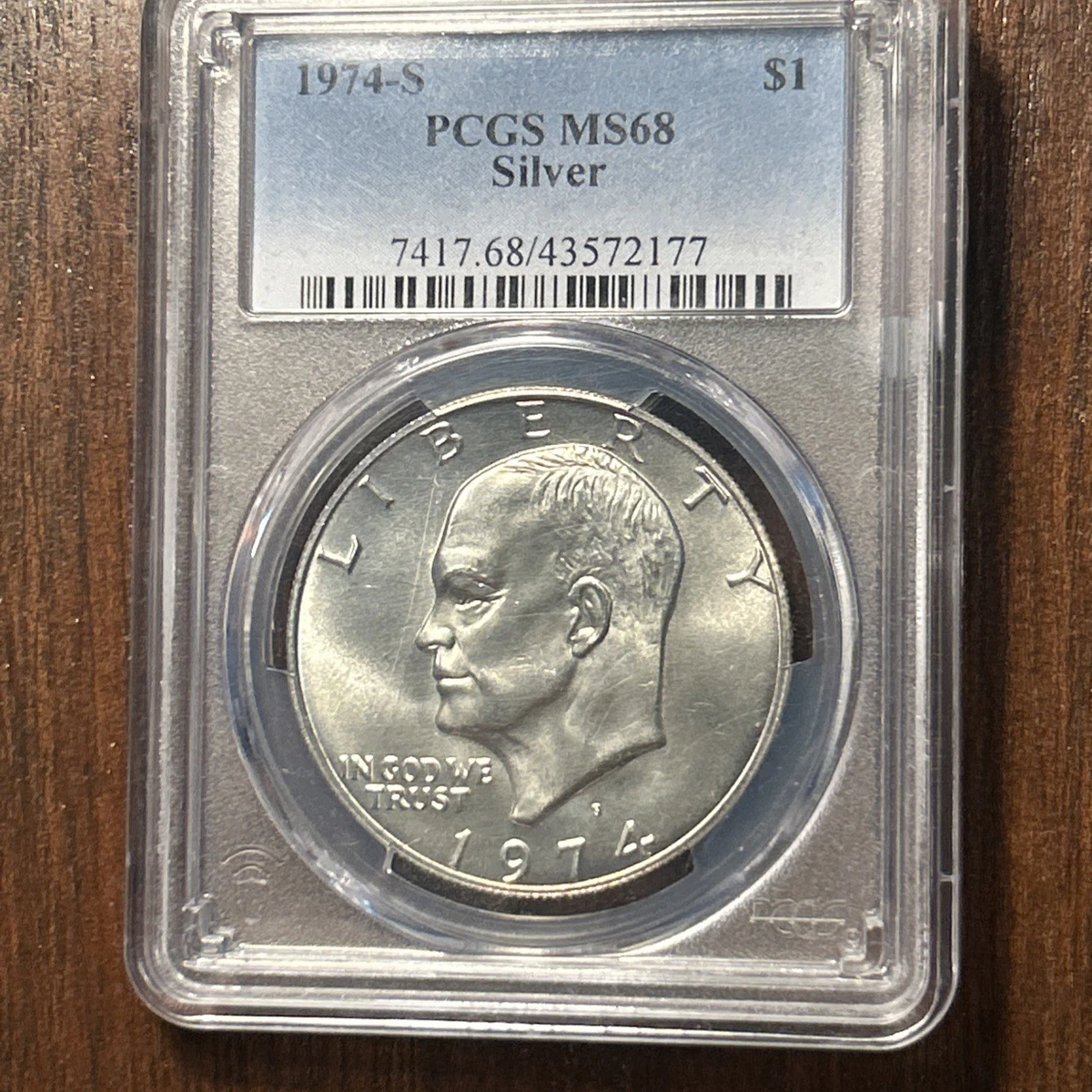 MS 68 Graded Eisenhower Dollars 1971-1978 for sale | eBay