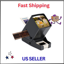 35mm Slide Viewer with 3X Magnification  LED Light, USB Powered