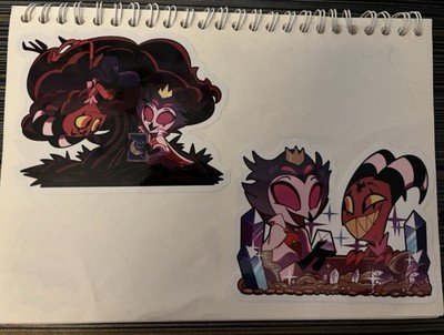 Helluva Boss Discontinued Chibi Stickers Lot of 6 Blitzo Fizz READ DESCRIPTION 
