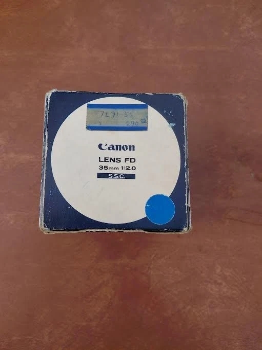 Canon FD f/3.5 Camera Lenses 35mm Focal for sale | eBay