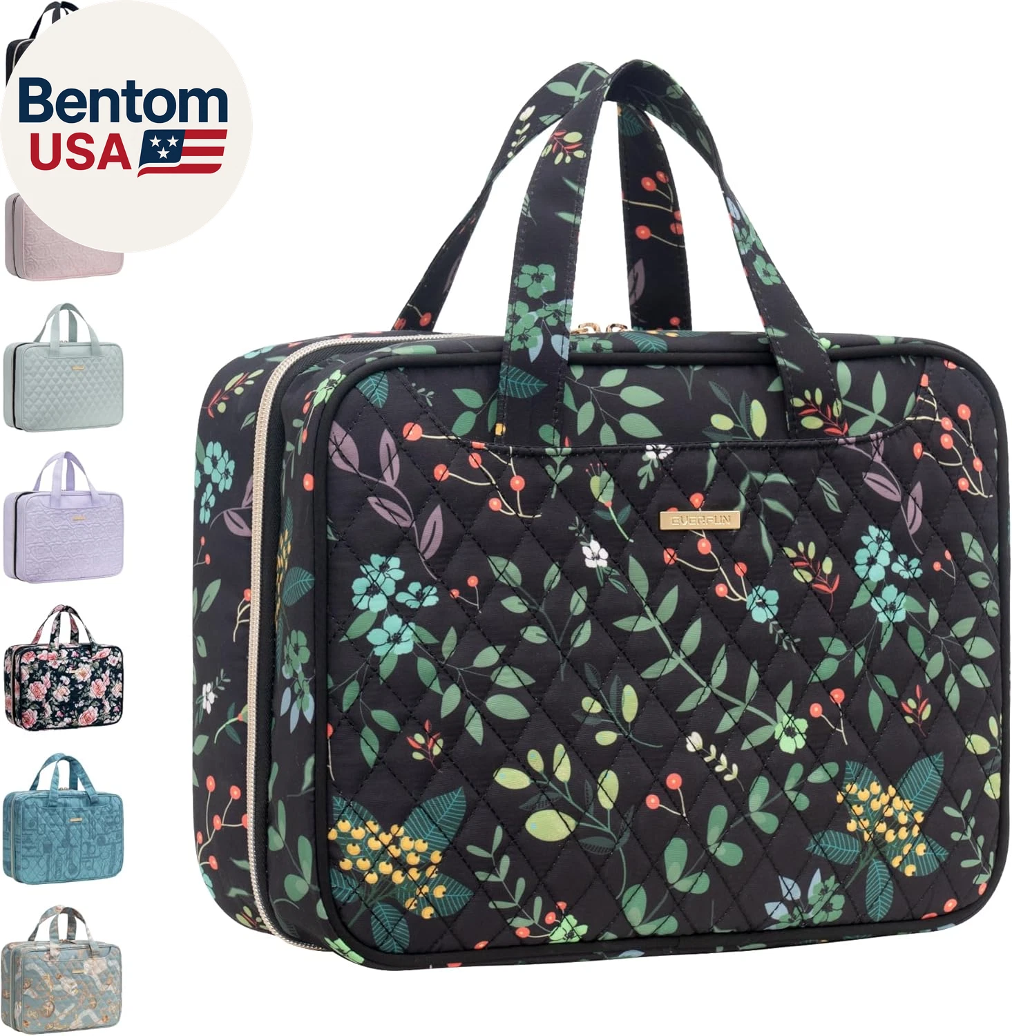 Hanging Toiletry Bag for Travel, Mothers Day Gift for Mom, 12X9X4.5 Inch Large C