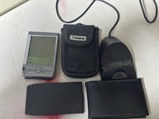 Handspring Visor Silver Portable PDA Organizer Palm Pilot Tested