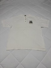 Vintage 90  s Maui Embroidered Souvenir Henley T-Shirt Size L Hawaii Beach Travel