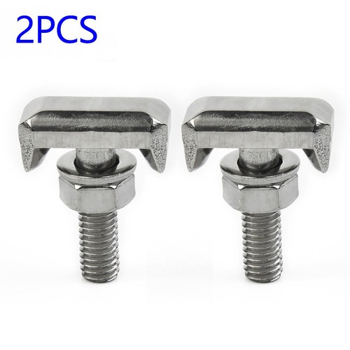 2pcs T-Bolts Part Replace Spare Stainless Steel Terminal Attachment Cable - Picture 4 of 12