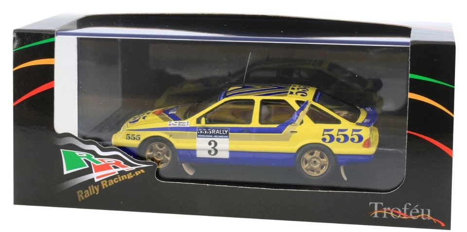 TROFEU, FORD Sierra XR4X4 #3 Rallye d'Hong kong Beijing 1987 A.VATANEN / K.GO... - Immagine 3 di 3