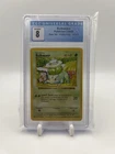 Bulbasaur Base Set Shadowless #44 PSA CGC 8 Near Mint - Mint