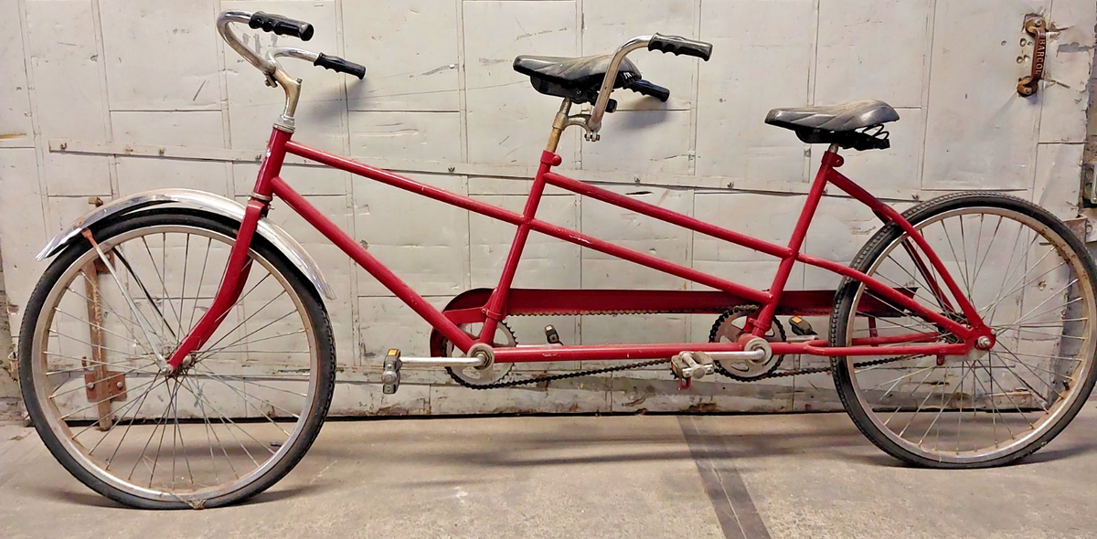 1960 Columbia 500 Tandem Cruiser Bike Large 18