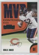 2018 Panini Contenders MVP Contenders Emerald Khalil Mack #MVP-24 2u3