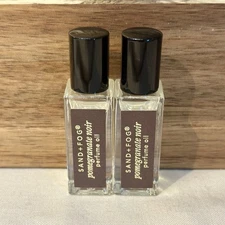 Sand + Fog Pomegranate Noir 2x Eau De Parfum Oil Rollers .17oz Unisex Fragrance