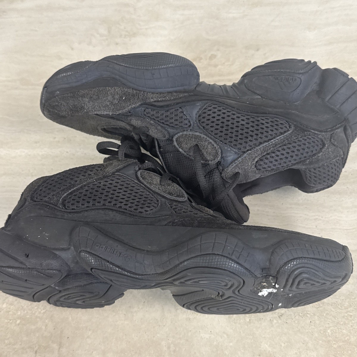 Adidas Yeezy 500 Shoes Mens Size 11 Black Suede Sneakers Athletic F36640 ADIDAS YEEZY 500 UTILITY BLACK SIZE 11 US MEN SHOES NEW WITH  main image 4