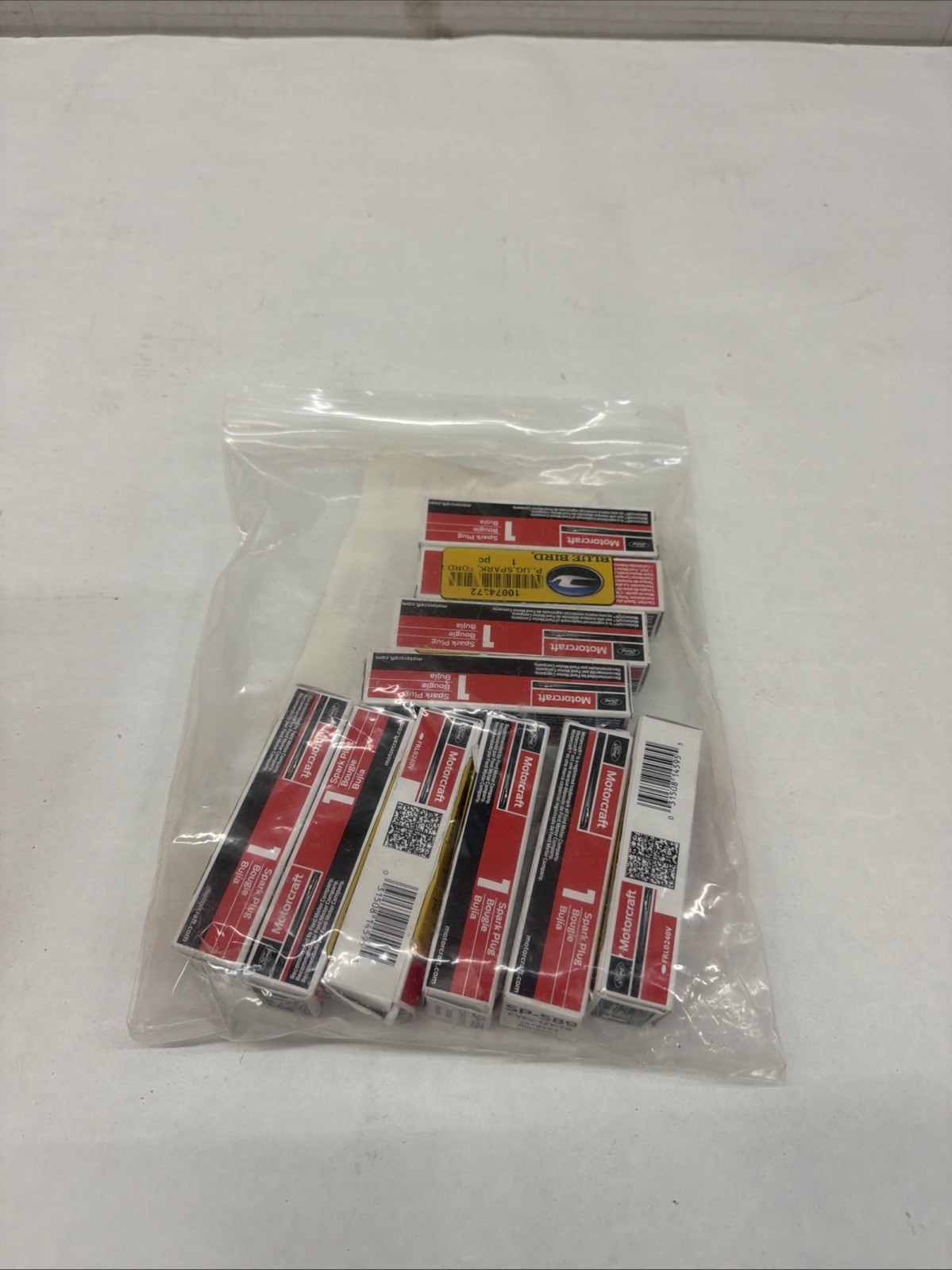 Set of 10 Genuine OEM Motorcraft SP589 CYFS12YT6 Spark Plug SP520 SP520X