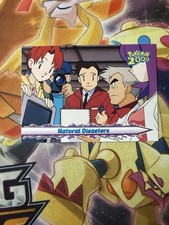 Pokemon Topps Natural Disasters Professor Oak 37 Pokemon the Movie 2000 Card
