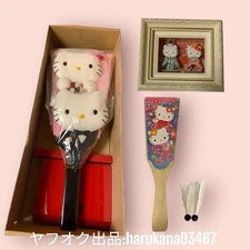 Vintage Retro Hello Kitty Dear Daniel Wedding Hagoita 2000 Bonus Wall Hanging Hi