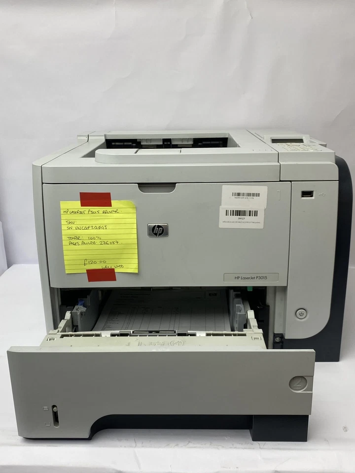 HP Laser Printer Laserjet-p3015 - Image 3 of 4