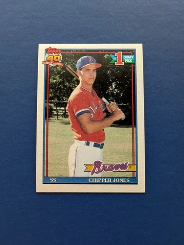 1991 Topps - Chipper Jones #333 - NM