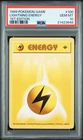 1999 POKEMON BASE SET 1ST EDITION #100 LIGHTNING ENERGY PSA 10
