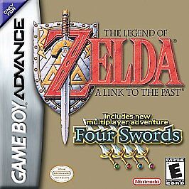 Tloz A Link To The Past - Gameboy Advance Label by FredoZero on