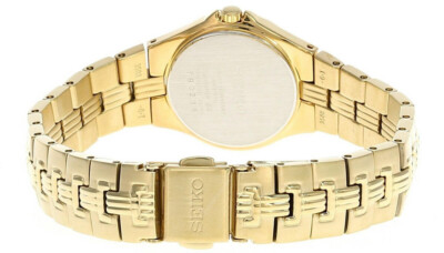 Seiko 25MM Black Dial S-Steel Bracelet Women's Watch SXDA44 | eBay