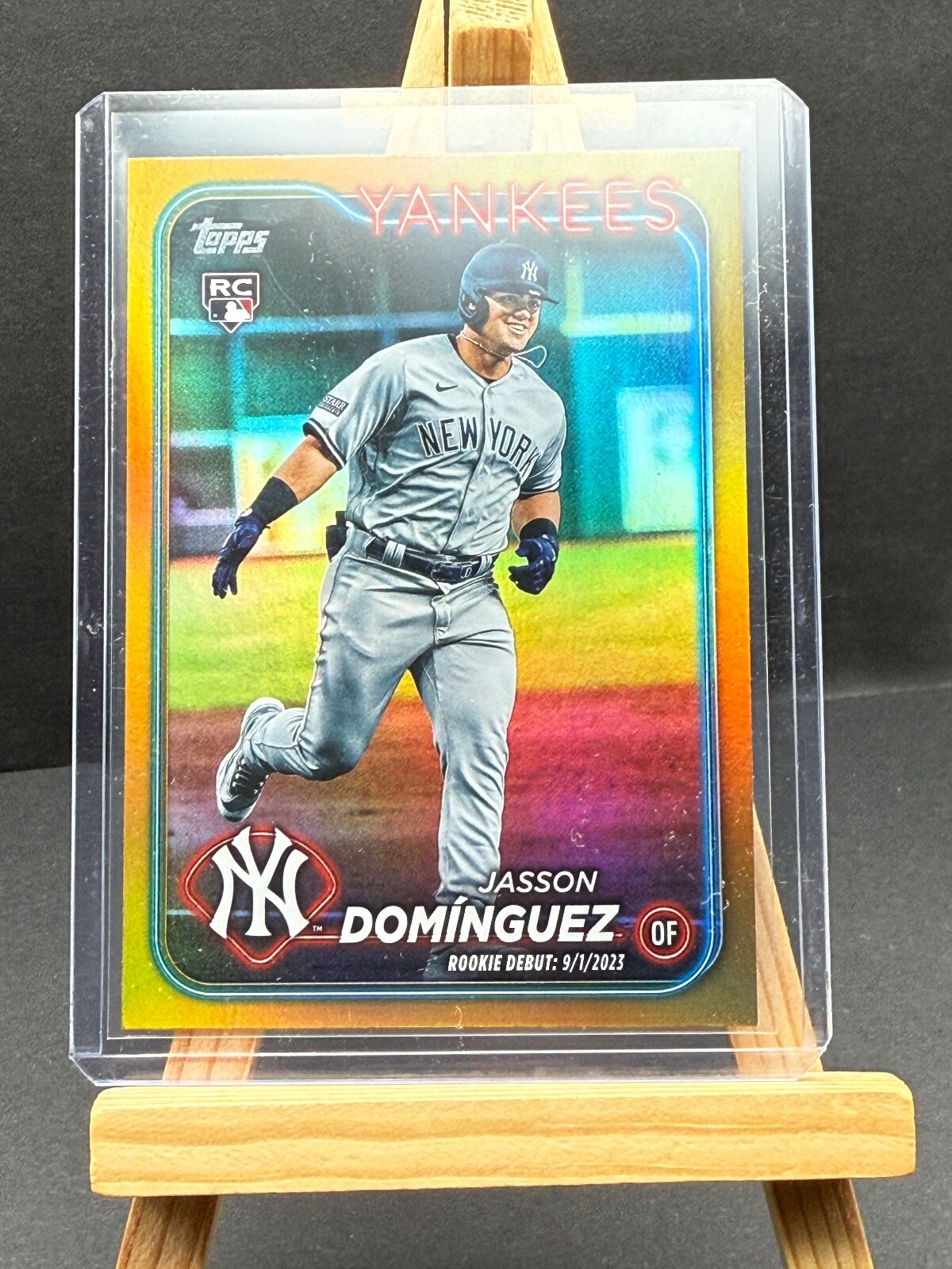 Topps 2024 Update Jasson Dominguez Gold Foil US175 Yankees RC