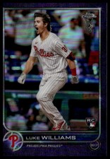 2022 Topps Chrome Ben Baller Edition Luke Williams #170 Purple Refractor /42 QTY