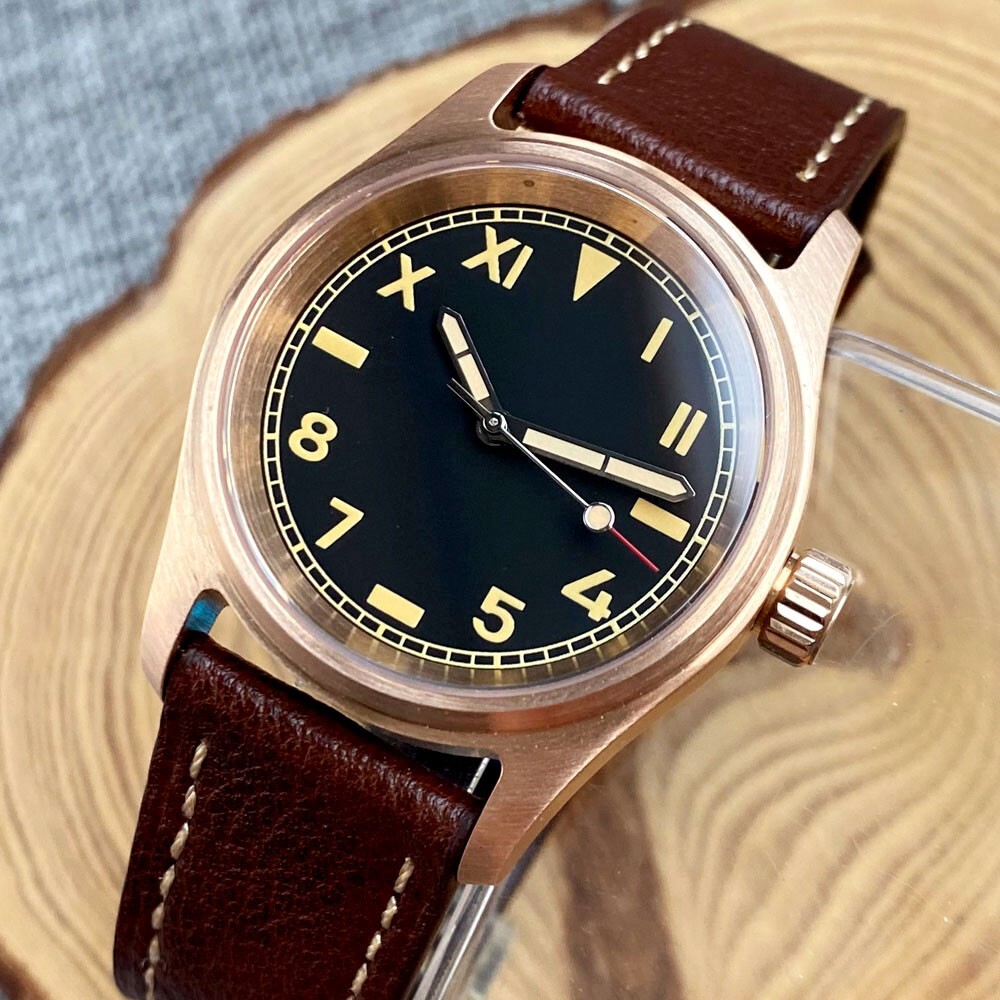 Dive CUSN8 Bronze 36mm California Dial 20ATM Waterproof NH35 Men