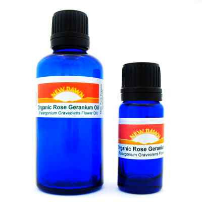 ROSENGERANIEN ÄTHERISCHES ÖL - Bio und reine Aromatherapieöle - 10 ml oder 50 ml