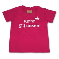 BABY T Shirt Kleine Schwester  WAHL Motiv Wun...