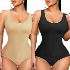 Slimming Full Body Shaper Shaping Bodysuit Shapewear Tummy Control Underwear